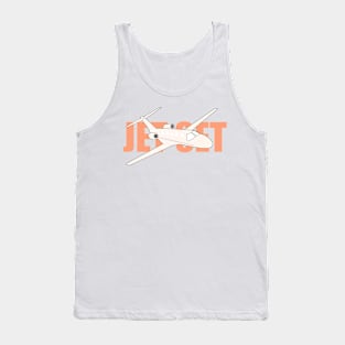 Jet set and ready to fly in a private jet Tank Top